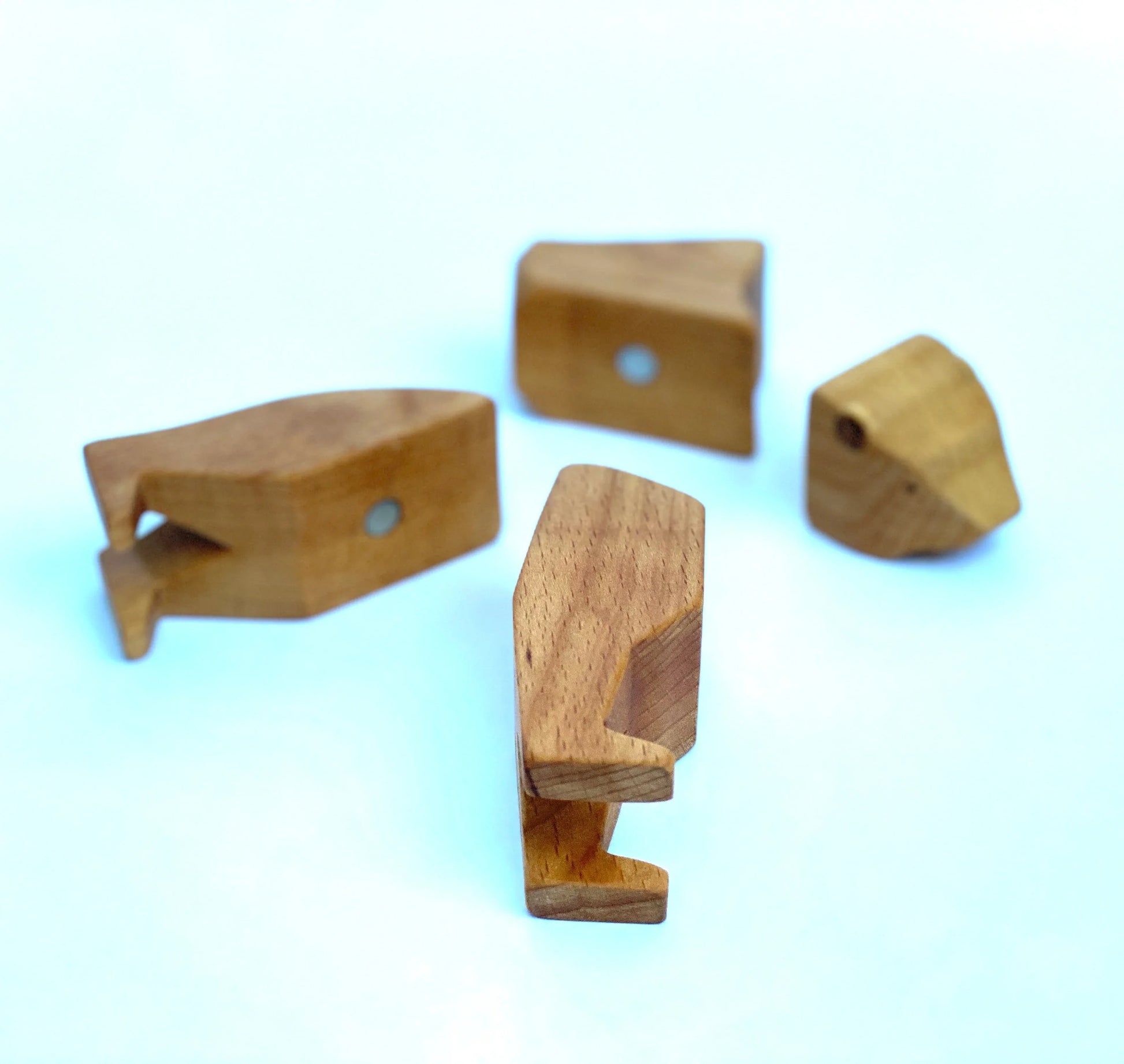 Handmade Wooden Bear Toy For Creative Play And Imagination - ToylandEU