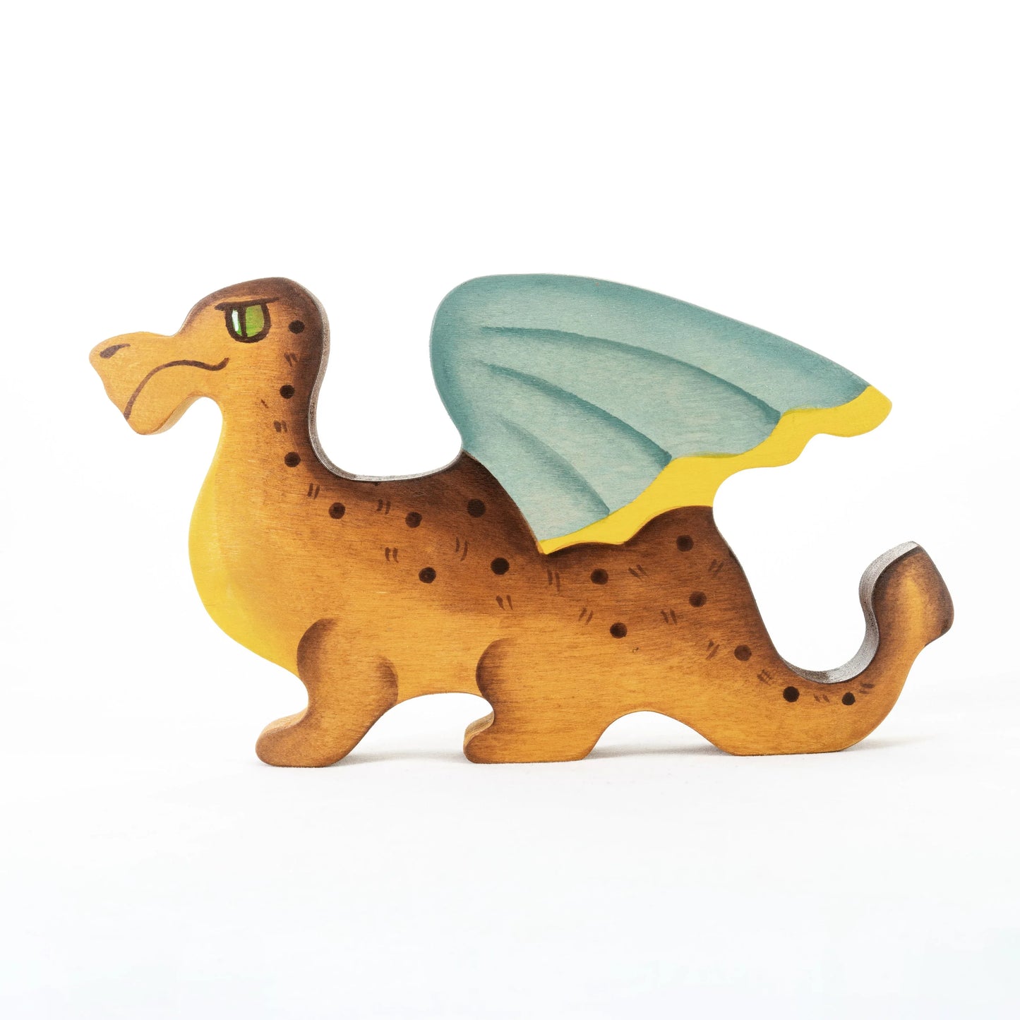 Handmade Wooden Dragon Toy For Safe Creative Playtime Fun - ToylandEU