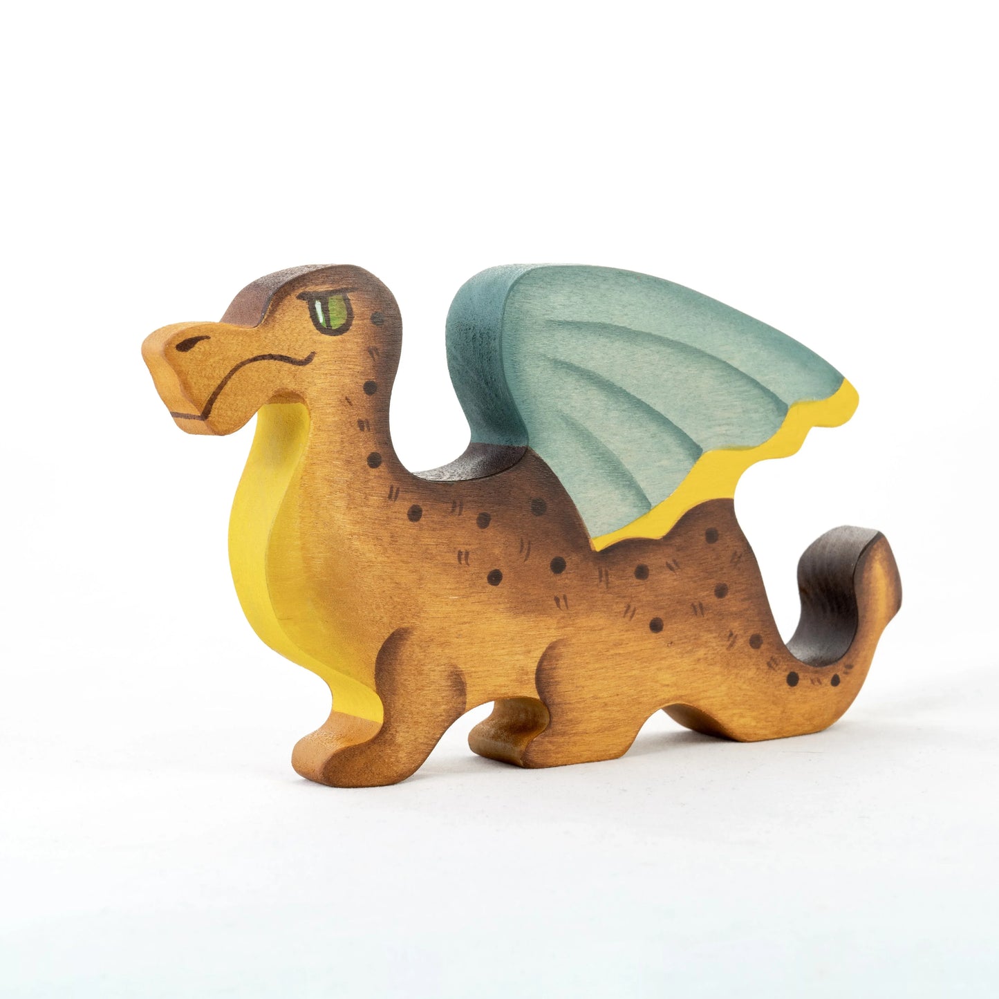 Handmade Wooden Dragon Toy For Safe Creative Playtime Fun - ToylandEU