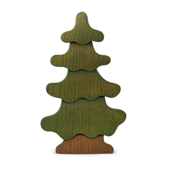 Handmade Wooden Pine Tree Toy For Safe Play And Learning - ToylandEU
