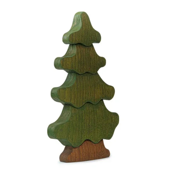 Handmade Wooden Pine Tree Toy For Safe Play And Learning - ToylandEU