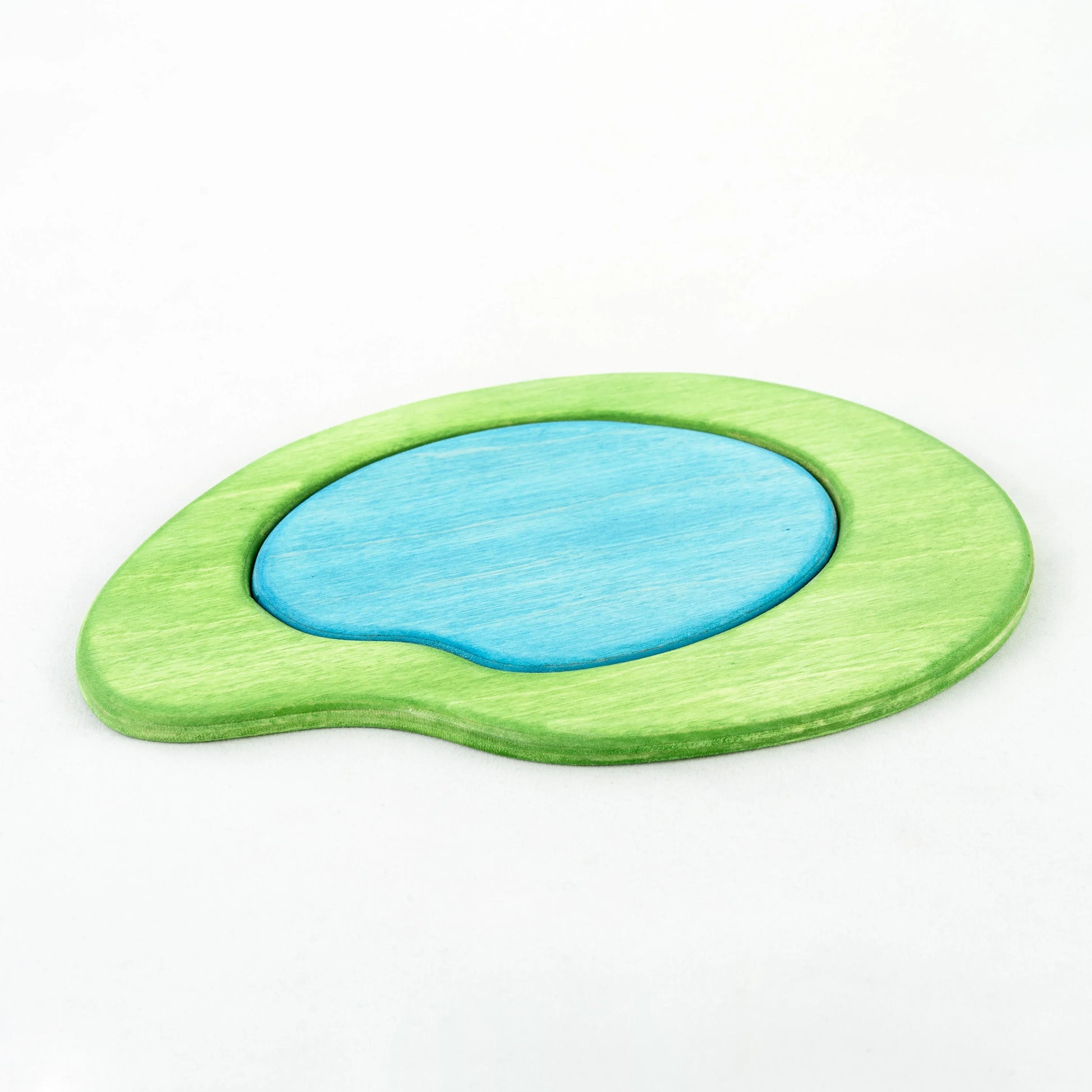 Handmade Wooden Pond Puzzle For Creative Educational Play - ToylandEU