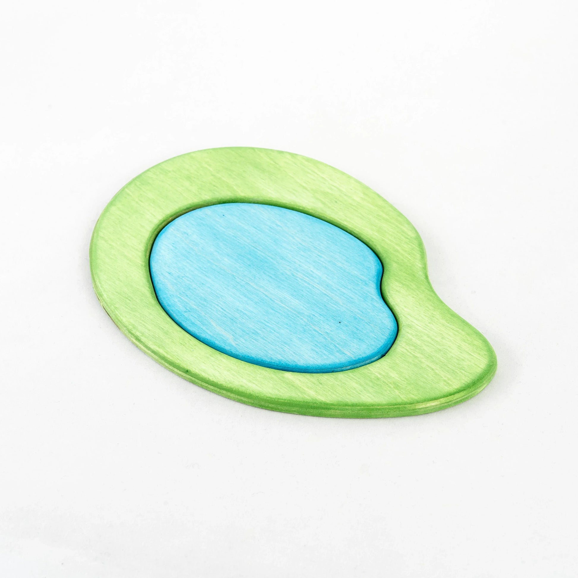 Handmade Wooden Pond Puzzle For Creative Educational Play - ToylandEU