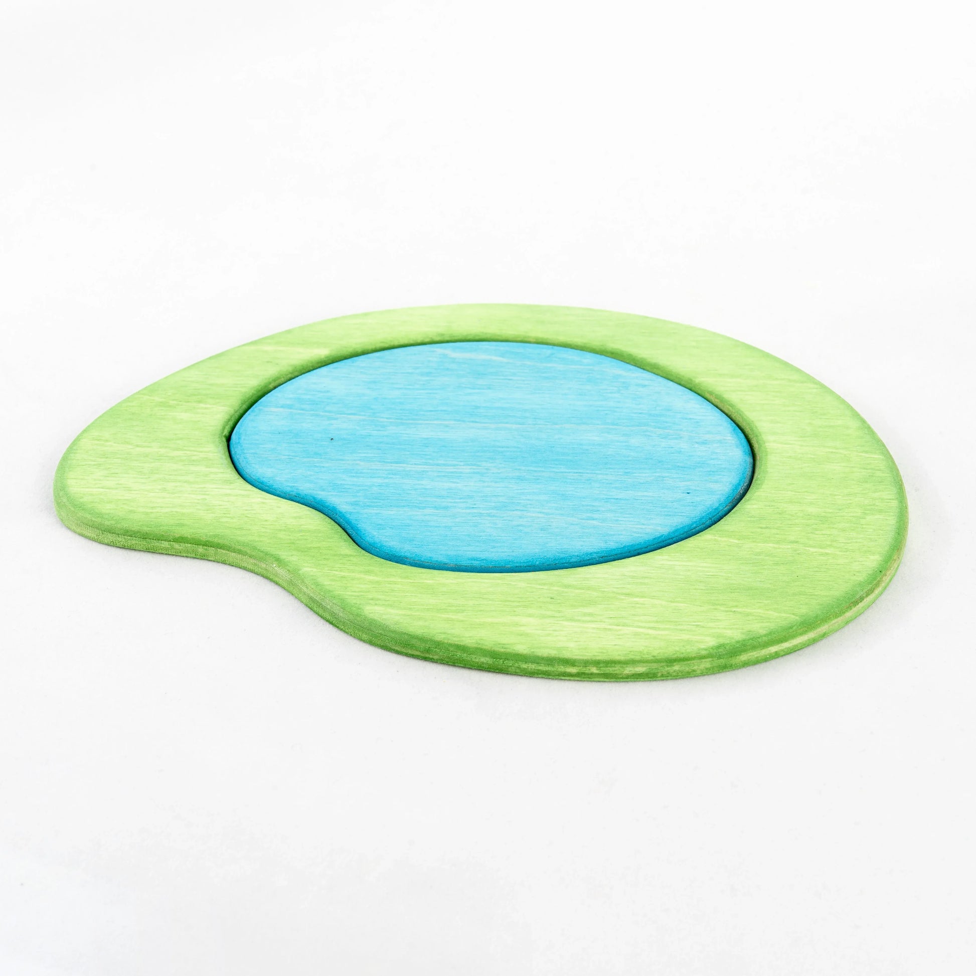 Handmade Wooden Pond Puzzle For Creative Educational Play - ToylandEU