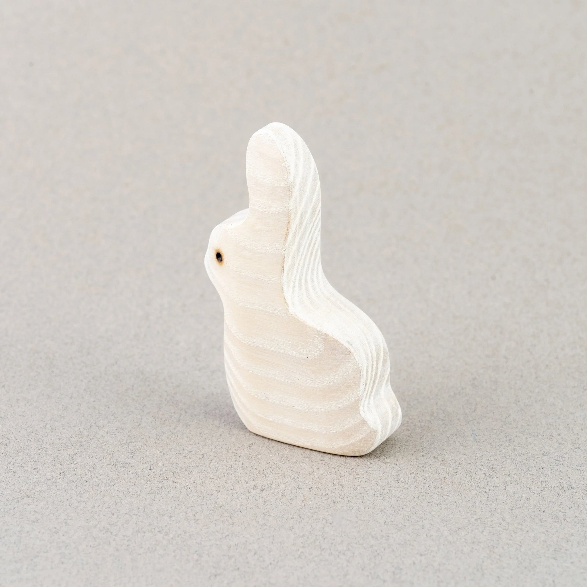 Handmade Wooden Rabbit Figurine for Imaginative Play - ToylandEU