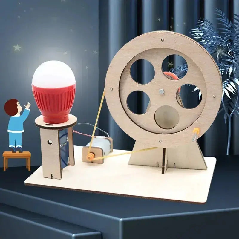 Hands On Hand Crank Generator Science Kit For Kids - ToylandEU