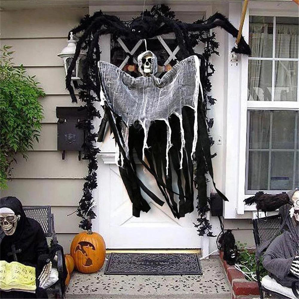 Hanging Skeleton | Weather Resistant Halloween Decor | Toylandeu™