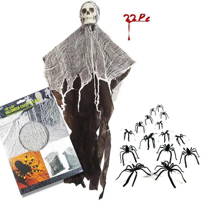 Hanging Skeleton | Weather Resistant Halloween Decor | Toylandeu™