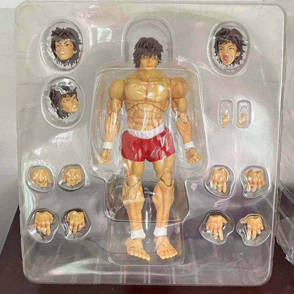 Hanma Yujiro and Baki Action Figure Set Iconic Duel PVC
