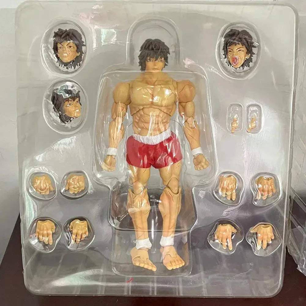 Hanma Yujiro and Baki Hanma Action Figure, Baki The Grappler Anime Figurines Son Of Ogre - ToylandEU
