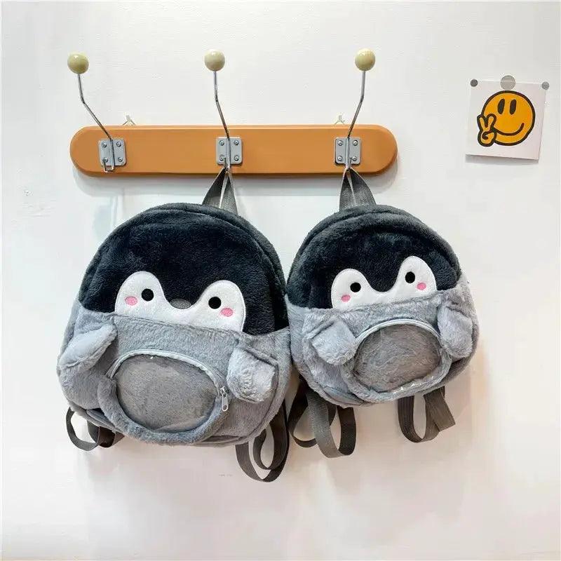  Harajuku Ita Bag Plush Backpack With Penguin Charm -  ToylandEU™