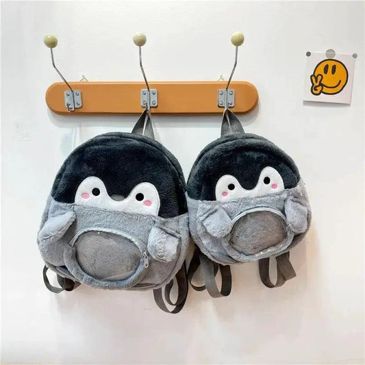  Harajuku Ita Bag Plush Backpack With Penguin Charm -  ToylandEU™