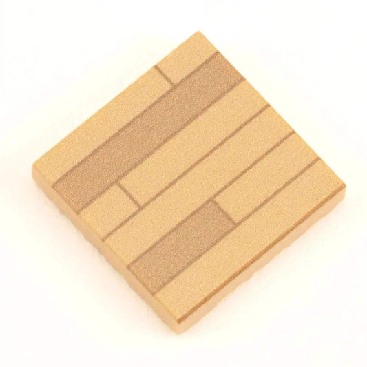 LEGO Hardwood Flooring 2x2 Tile for Basketball Courts Durable - ToylandEU