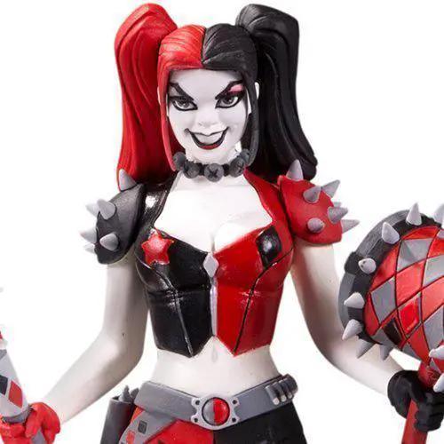  Harley Quinn Statue Amanda Conner Red White Black -  ToylandEU™