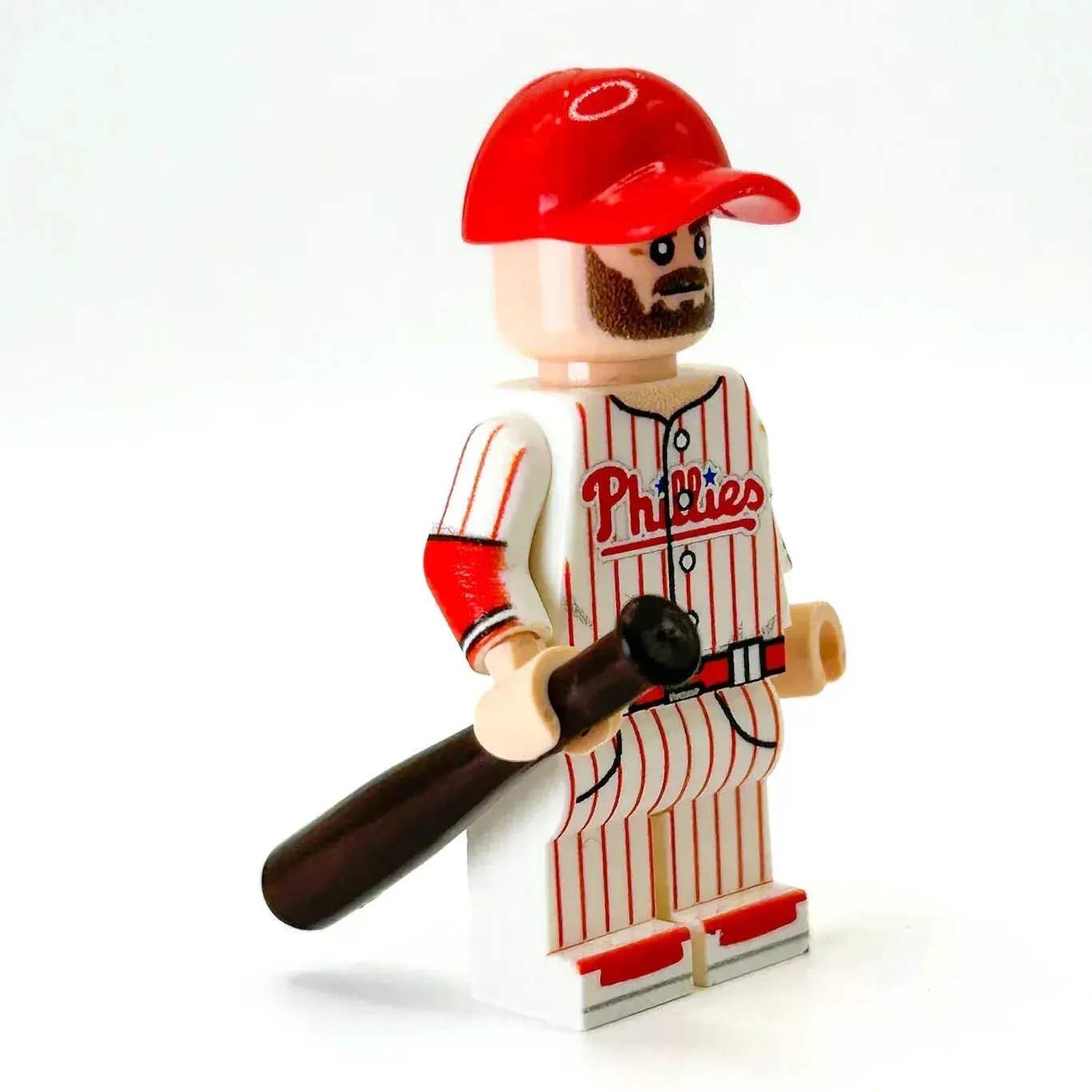 Harper #3 Philly Baseball Player Minifig made using LEGO parts - B3 Customs - ToylandEU