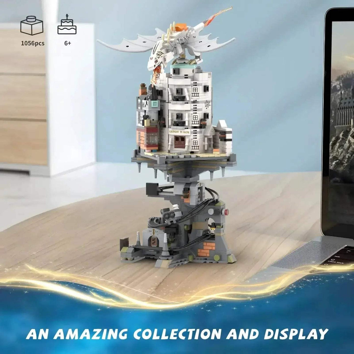 Harry Potter Diagon Alley Wizarding Bank Building Set - ToylandEU