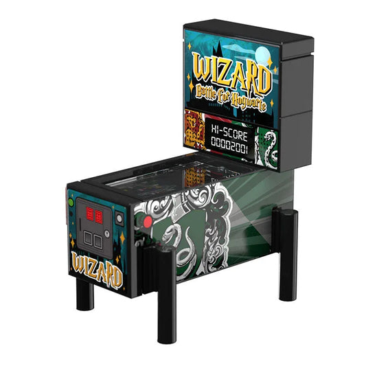 Harry Potter Pinball Arcade Machine Building Set made using LEGO parts - ToylandEU