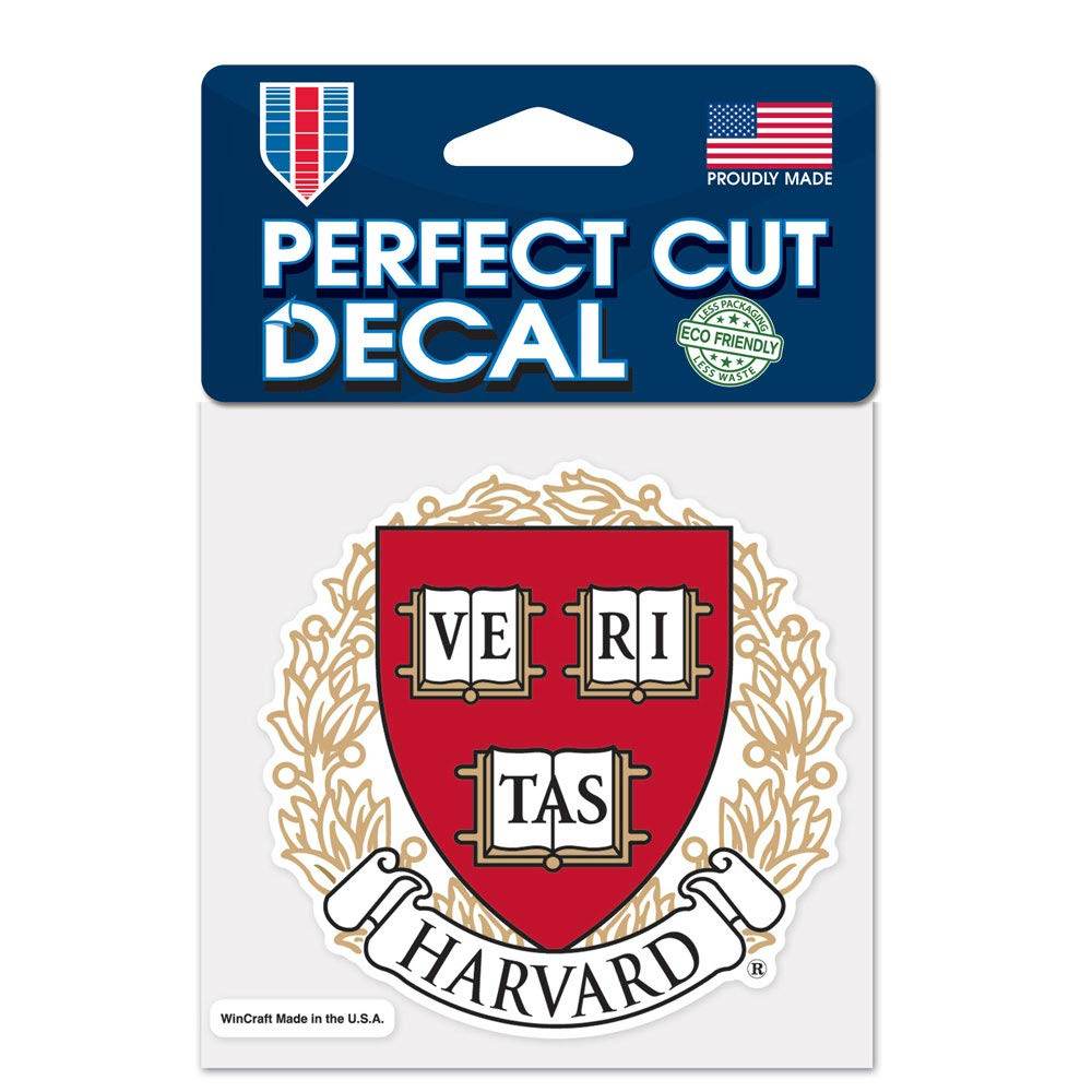 Harvard Crimson Decal 4x4 Perfect Cut Color Sticker - ToylandEU