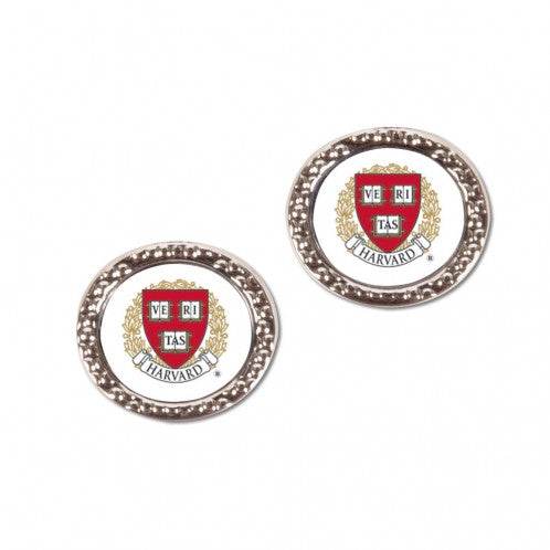 Harvard Crimson Earrings Post Style Officially Licensed - ToylandEU