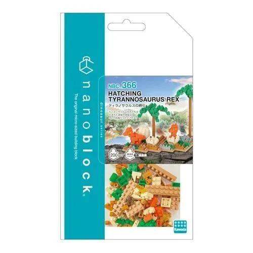 Hatching Tyrannosaurus Rex Dinosaur Nanoblock Constructible Figure - ToyShnip