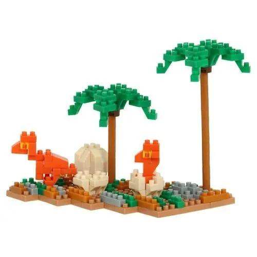Hatching Tyrannosaurus Rex Dinosaur Nanoblock Constructible Figure - ToyShnip