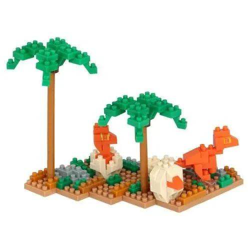Hatching Tyrannosaurus Rex Dinosaur Nanoblock Constructible Figure - ToyShnip