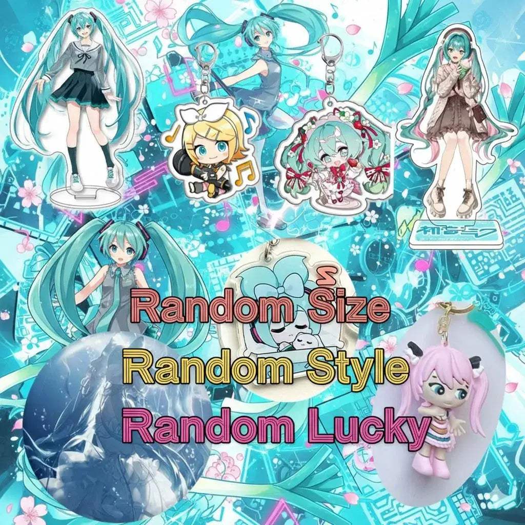 Hatsune Miku Anime Figure PVC Collectible Desk Decor For Fans - ToylandEU
