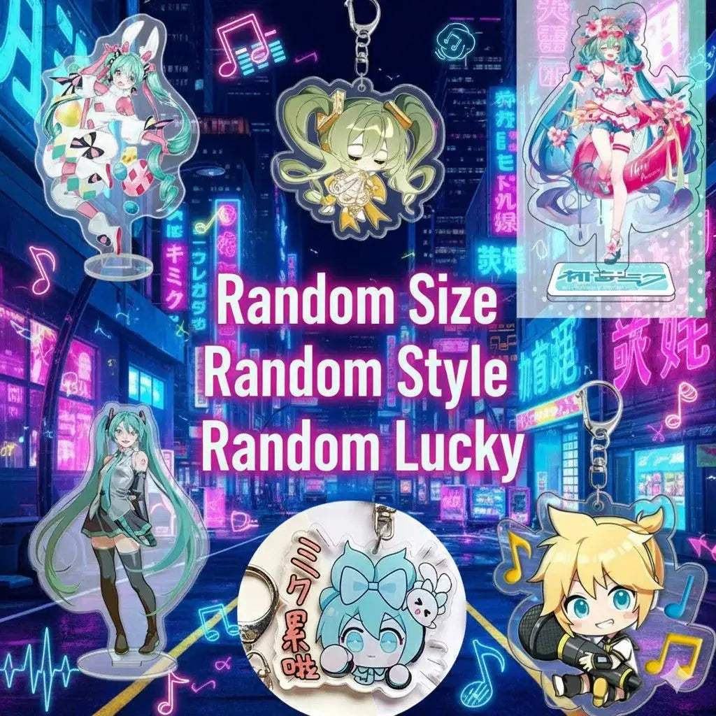 Hatsune Miku Anime Figure PVC Collectible Desk Decor For Fans - ToylandEU