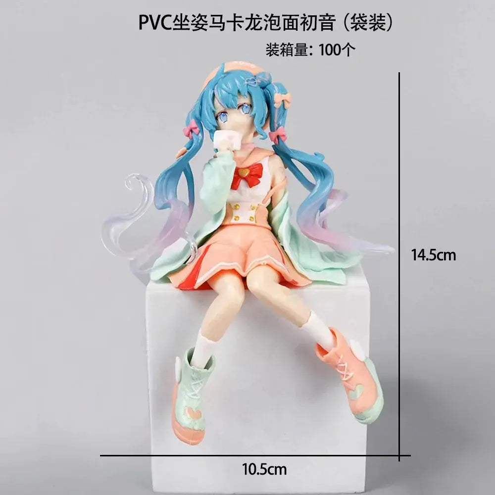 Hatsune Miku Anime Figure PVC Collectible Desk Decor For Fans - ToylandEU