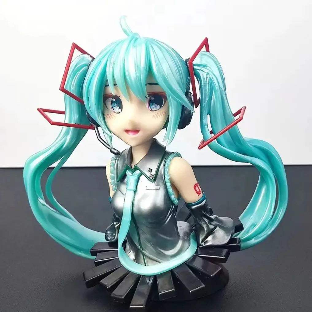 Hatsune Miku PVC Anime Figure 16cm Three Colors Collectible Bust - ToylandEU