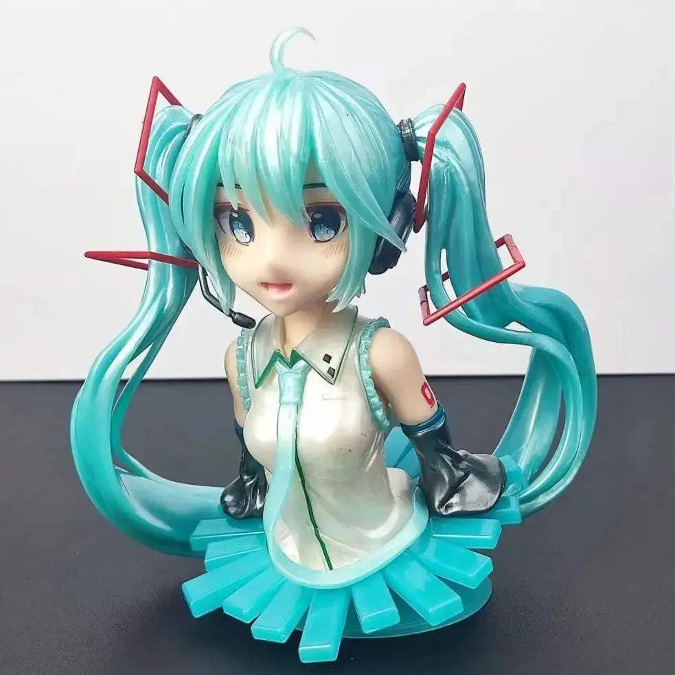 Hatsune Miku PVC Anime Figure 16cm Three Colors Collectible Bust - ToylandEU