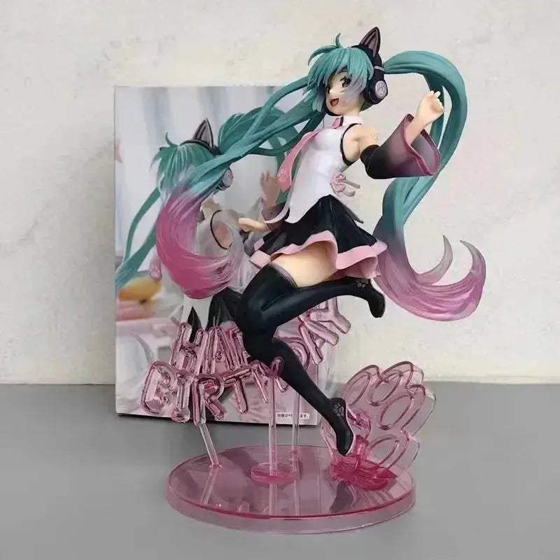 Hatsune Miku PVC Anime Figure Fourteen To Twenty Centimeters Collectible - ToylandEU