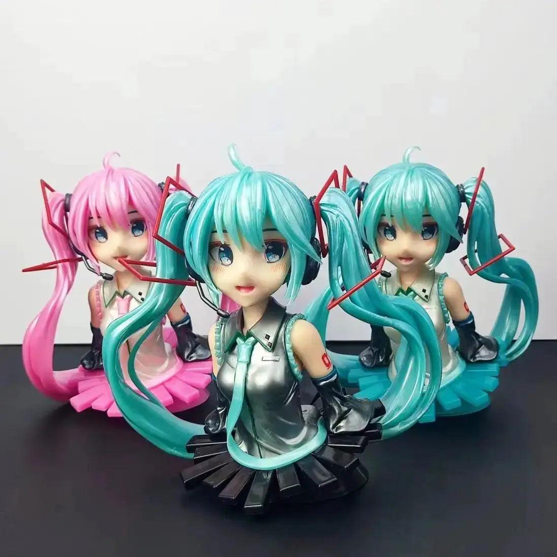  Hatsune Miku PVC Figure 16cm Three Colors Bust -  ToylandEU™