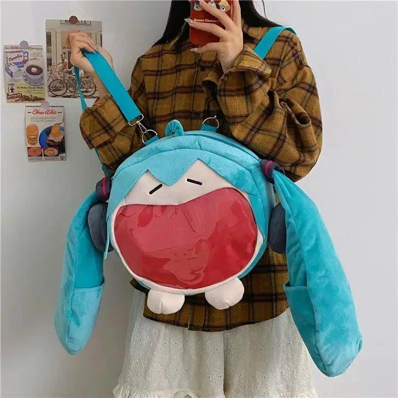  Hatsune Miku Plush Backpack Ita Bag Cosplay Ready -  ToylandEU™