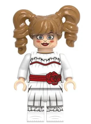 Haunted Doll Custom Figure For LEGO Fans, Posable ABS Plastic, Collectible LEGO Compatible Figure - ToylandEU