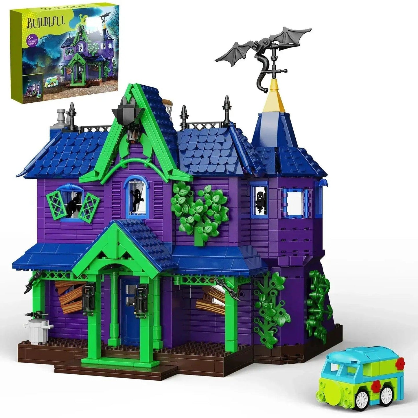  Haunted House Building Blocks Set Lego Compatible -  ToylandEU™