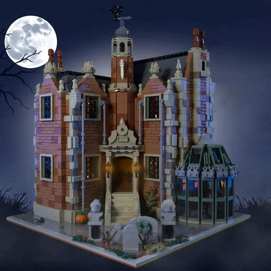 Haunted Mansion Building Blocks Lego Compatible Halloween Gift - ToylandEU