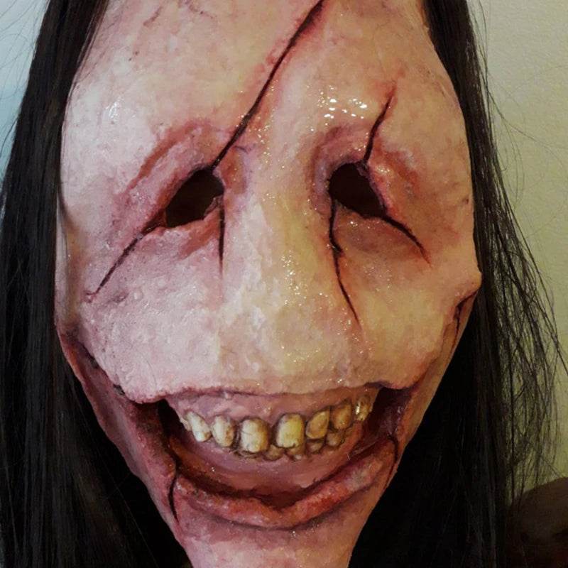 Haunting Halloween Witch Head Cover Latex Mask for Adults - ToylandEU