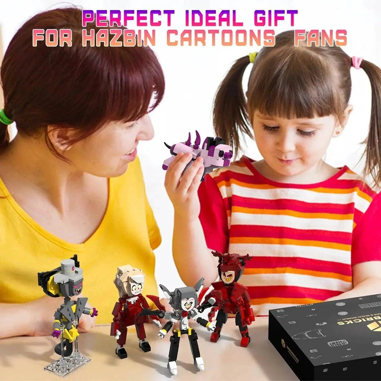  Hazbin 5 in 1 Building Set, 5 Figures Model Toy 499PCS -  ToylandEU™