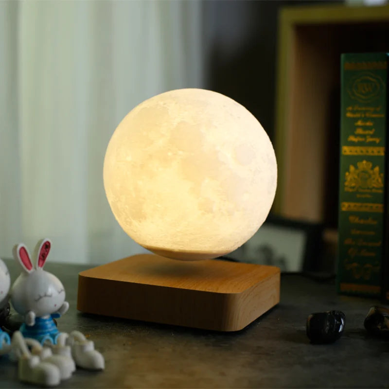 Levitating 3D Moon Jupiter Saturn Lamp for Romantic Home Decoration - ToylandEU