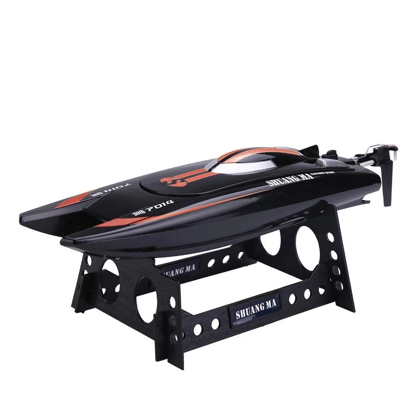 High-Speed Waterproof RC Racing Boat with 2.4GHz Remote Control