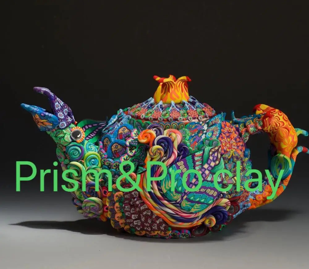 Prism&Pro 24-Color Polymer Clay Kit for Creative Learning & Fun