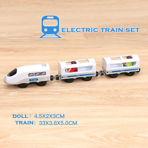 Wooden Remote Train Railway Accessories Remote Control Electric Train ToylandEU.com Toyland EU