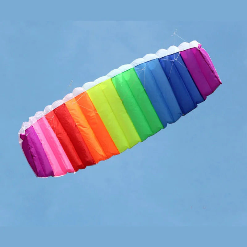 Parafoil Kite | Sizes: 1.4m,2m,2.7m | Includes Bar And Line | 1.4m,2m,2.7m