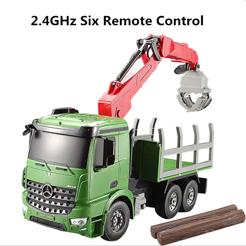 Double E 1/20 RC Tractor Farming Farm Truck E352 6Ch 2.4G Radio Toyland EU