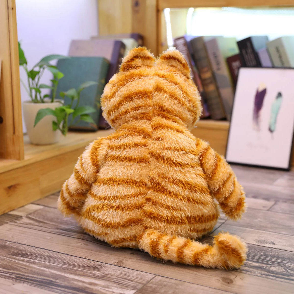 30/45cm Cute Fat Cat Stuffed Doll Kawaii Soft Animal Cat Plush Toys
