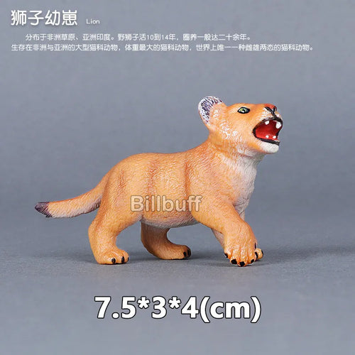 Simulated Wildlife Animal Models for Zoo and Play - Wolf, Monkey, Fox, Chameleon, Pangolin ToylandEU.com Toyland EU