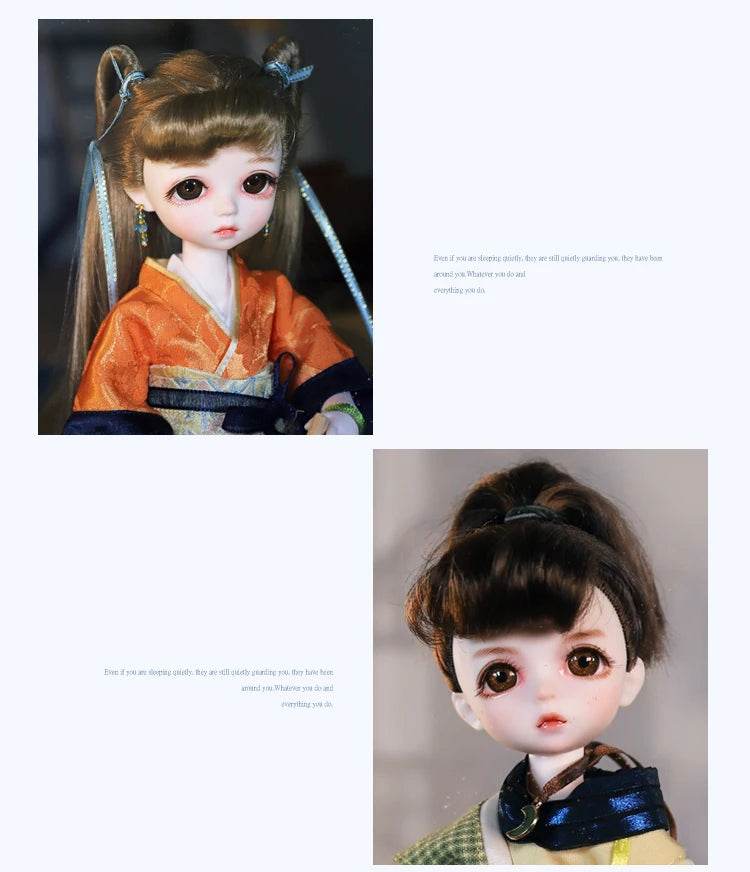 Dream Fairy 1/6 BJD Doll Full Set 28cm Jointed Doll - ToylandEU