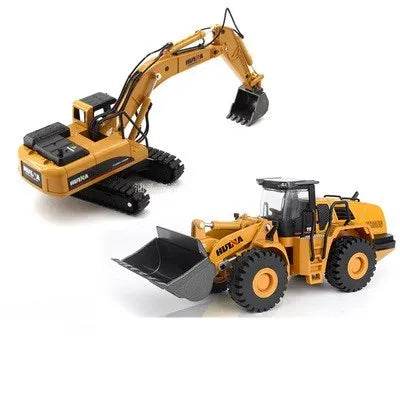 High-Quality Construction Vehicle Model Toys 1:50 Metal Collection - ToylandEU