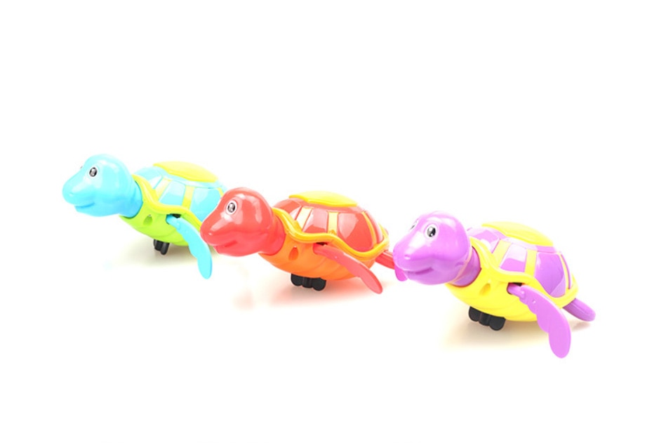 Wind-Up Tortoise Bath Toy for Kids - ToylandEU